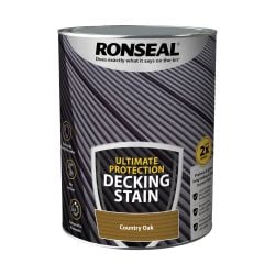 Ronseal Ultimate Protection Decking Stain Country Oak 5L