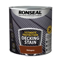 Ronseal Ultimate Protection Decking Stain Mahogany 5L