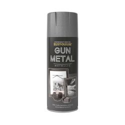 Rust-Oleum Metallic Spray Paint Gun Metal 400Ml