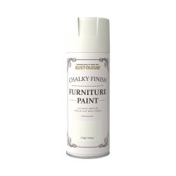Rust-Oleum Chalky Furniture Spray Chalk White 400Ml