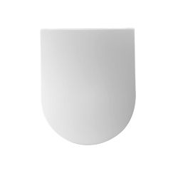 Tema Anti-Bacterial D Shape Soft Close Toilet Seat