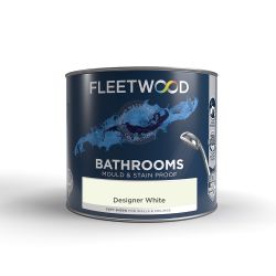 Fleetwood 2.5L Bathroom Designer White
