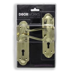 Beaumont Brass Door Handle