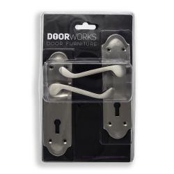 Beaumont Satin Nickel Door Handle