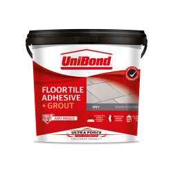 UniBond UltraForce Floor Tile Adhesive & Grout Grey 7.3kg