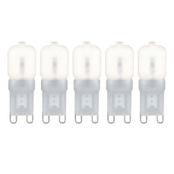 5Pk 2W G9 Led Bulbs 200 Lumens