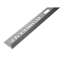 HOMELUX 8MM GUN METAL GREY METAL TILE TRIM 2.5M