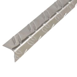 Checker Plate Angle Profile Alu