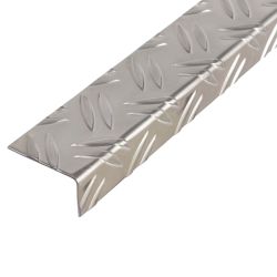 Checker Plate Angle Profile Alu