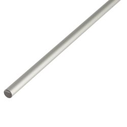 Round Bar Alu Silver