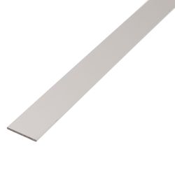 Flat Bar Alu Silver