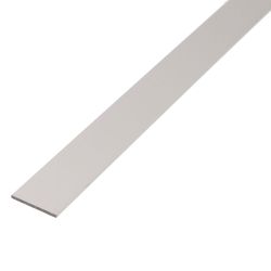 Flat Bar Alu Silver