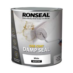 Ronseal One Coat Damp Seal White 2.5L