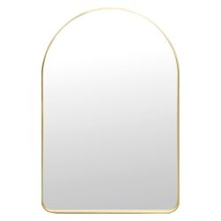 Arc Brass Mirror 60cm x 90cm