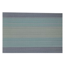 Woven Stripes Placemat Blue 45 X 30Cm