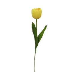 Single Tulip Yellow 53cm