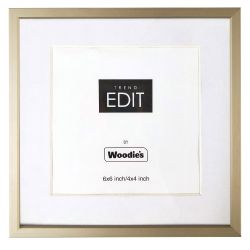 Aluminum Brass Photo Frame-6X6Inch