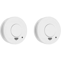 Smartwares 1 Year Battery Optical Smoke Alarm Twin