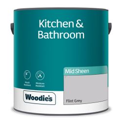 Woodie's Kitchen & Bathroom Flint Grey 2.5Ltr