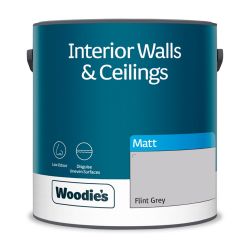 Woodie's Vinyl Matt Flint Grey 2.5Ltr