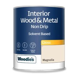Woodie's Non Drip Gloss Magnolia 750Ml