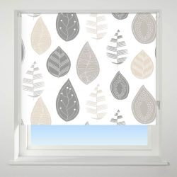 Universal 120cm Roller Blind - Leaf Neutral