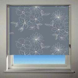 Universal 120cm Roller Blind - Floral Cluster