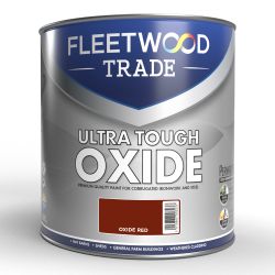 Fleetwood Ultra Tough Oxide Red 2.5Ltr