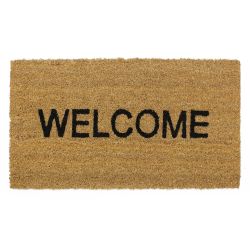 Latex Coir - Welcome Mat 33.5cm x 60cm