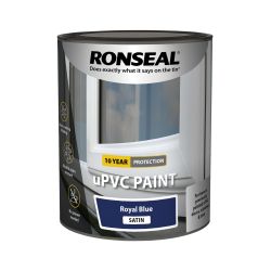 Ronseal Upvc Paint Royal Blue Sat 750Ml
