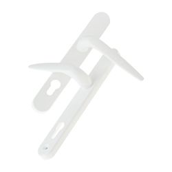 Yale Essentials Long Backplate Door Handle - White