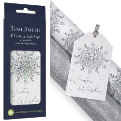 Tom Smith All is Calm Gift Tags 6 Pack