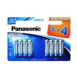 Panasonic Evolta Ultimate Aa 4 Pack Battery