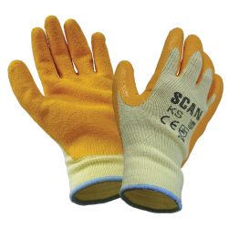 Knitshell Latex Palm Gloves - Large