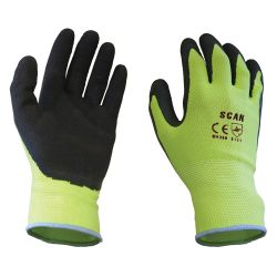 Latex Foam Gloves - Large