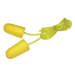 Corded Foam Earplugs - 6 Pairs