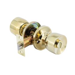 Yale Entrance Knob Set - Brass