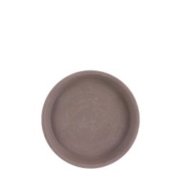 Stan Plate Round Grey Basalt 18cm