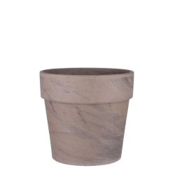 Carina Pot Round Grey Basalt 19cm