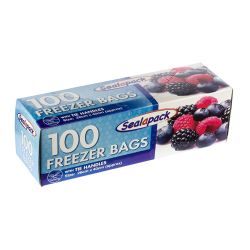 Sealapak Large Bags With Ties 100 Pack