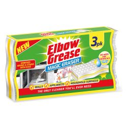 Elbow Grease Sponge Eraser 3 Pack