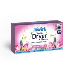 Swirl Laundry Sheets Spring Fresh 35 Pack