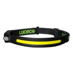 Flexable Headtorch With Motion Sensor 350Lm+150Lm Usb Rechargeable