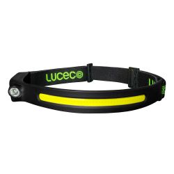 Flexable Headtorch With Motion Sensor 350Lm+150Lm Usb Rechargeable