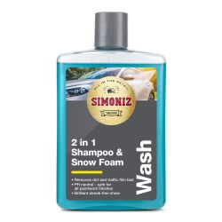 Simoniz 2 in 1 Car Shampoo & Snow Foam - 475 ml