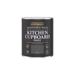 Rust-Oleum Kitchen Cupboard Paint Graphite 750Ml