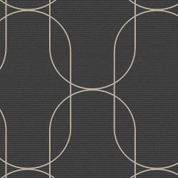 Eternity Black/Gold Wallpaper