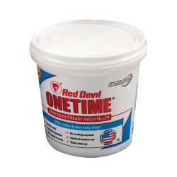 Red Devil Onetime Lightweight Filler 1Ltr