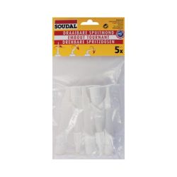 Soudal Twisty Sealant Nozzels - 5 Pack