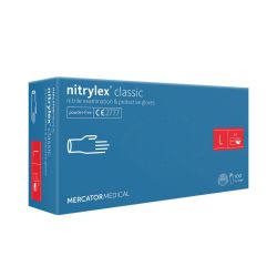 100 Large Nitrile Blue Disposable Gloves